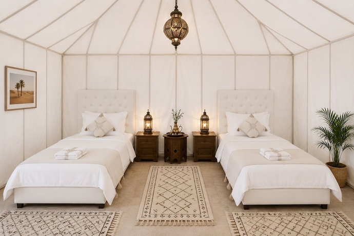 Imagen de la habitación del Hotel Remal Luxury Camp. Foto 10