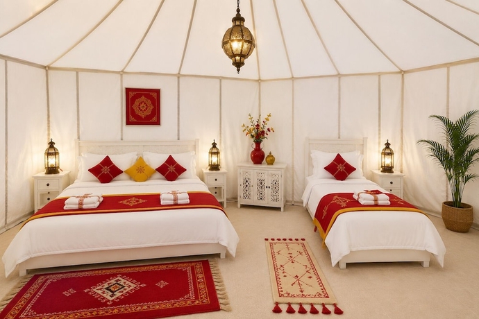 Imagen de la habitación del Hotel Remal Luxury Camp. Foto 11