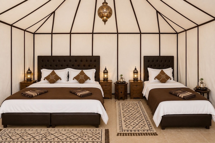 Imagen de la habitación del Hotel Remal Luxury Camp. Foto 12
