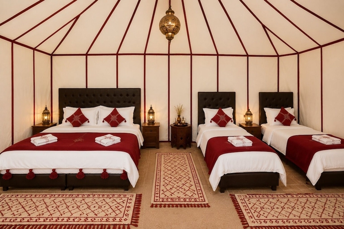 Imagen de la habitación del Hotel Remal Luxury Camp. Foto 13