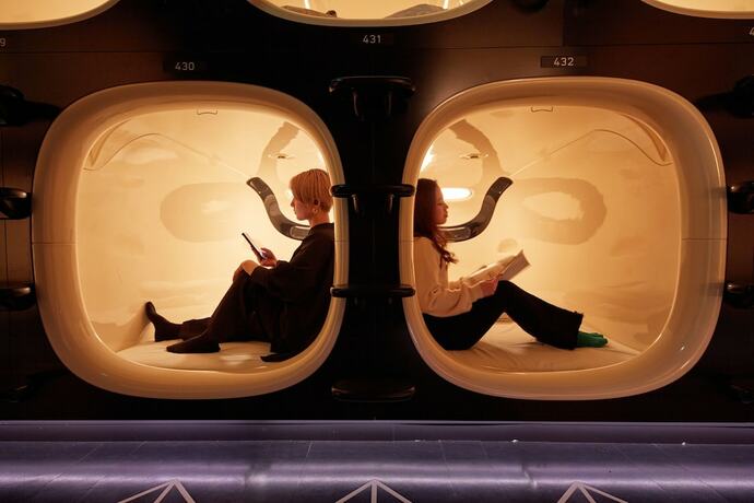 Imagen de la habitación del Hotel Rembrandt Cabin Shinjuku Shin-okubo. Foto 13