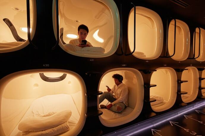 Imagen de la habitación del Hotel Rembrandt Cabin Shinjuku Shin-okubo. Foto 14