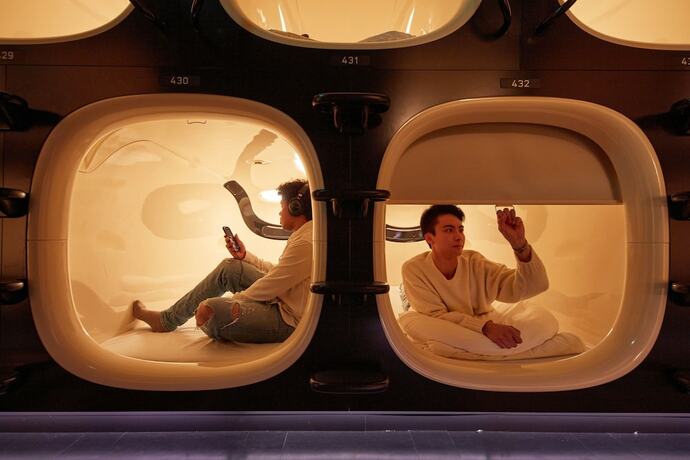 Imagen de la habitación del Hotel Rembrandt Cabin Shinjuku Shin-okubo. Foto 16