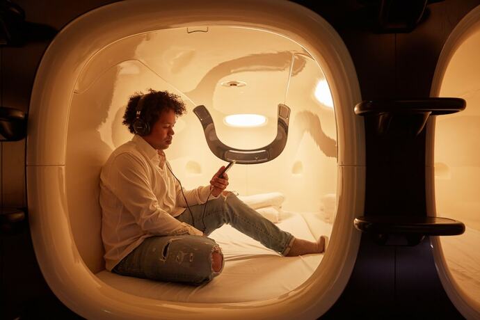 Imagen de la habitación del Hotel Rembrandt Cabin Shinjuku Shin-okubo. Foto 19