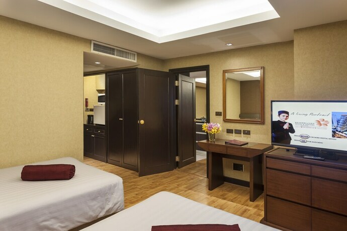 Imagen de la habitación del Hotel Rembrandt Residences Bangkok. Foto 18