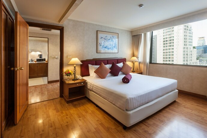 Imagen de la habitación del Hotel Rembrandt Residences Bangkok. Foto 32
