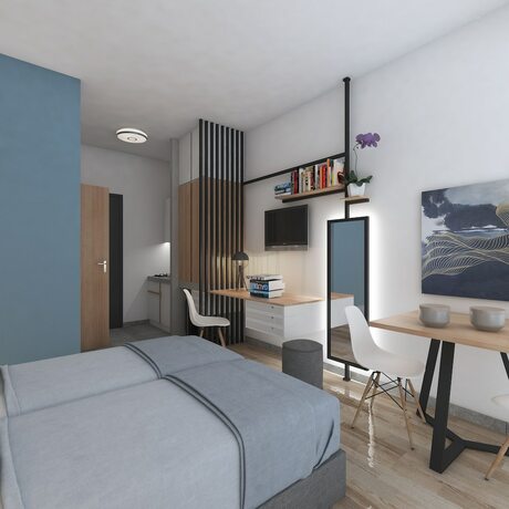 Imagen de la habitación del Hotel Remis Studios. Foto 8