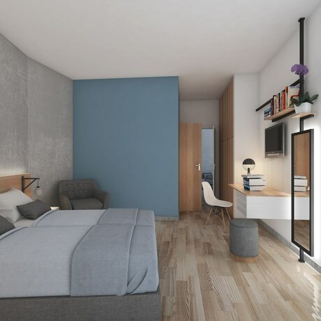 Imagen de la habitación del Hotel Remis Studios. Foto 10