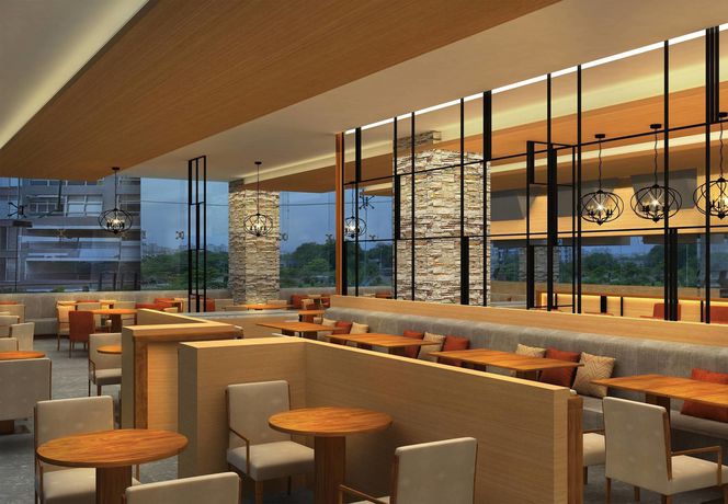 Imagen del bar/restaurante del Hotel Renaissance Ahmedabad Sg Highway. Foto 3