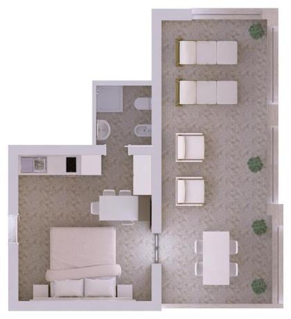 Imagen de la habitación del Hotel Residence Alba Palace. Foto 6