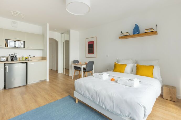 Imagen de la habitación del Hotel Residence Edgar Suites Levallois - Jules Verne. Foto 14