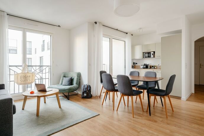 Imagen de la habitación del Hotel Residence Edgar Suites Levallois - Jules Verne. Foto 17
