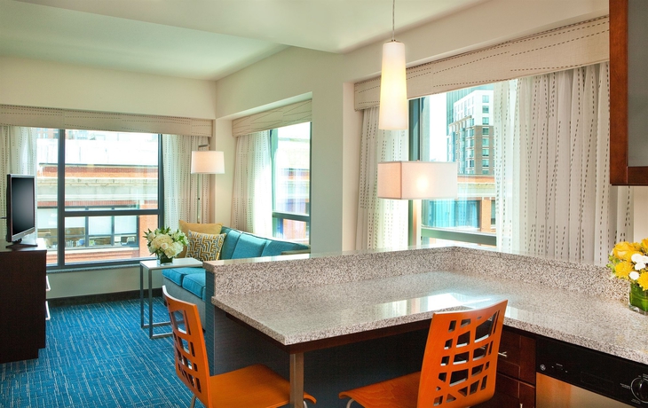 Imagen de los interiores del Hotel Residence Inn Boston Back Bay/fenway. Foto 6