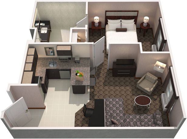 Imagen de la habitación del Hotel Residence Inn Boston Needham. Foto 7