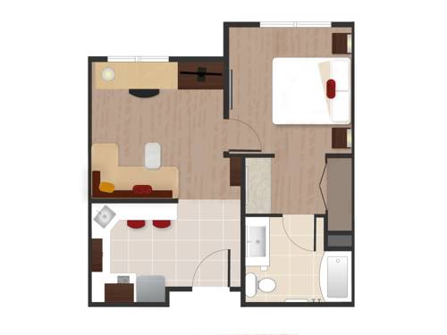 Imagen de la habitación del Hotel Residence Inn By Marriott Chicago Wilmette/skokie. Foto 8