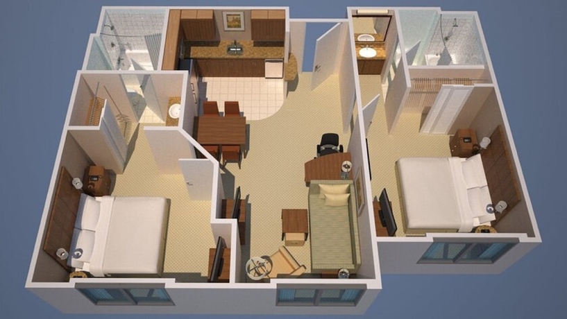 Imagen de la habitación del Hotel Residence Inn By Marriott Dulles Airport At Dulles 28 Centre. Foto 10