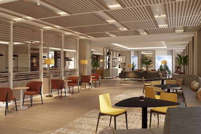 Imagen del bar/restaurante del Hotel Residence Inn By Marriott Santiago De Los Caballeros. Foto 3