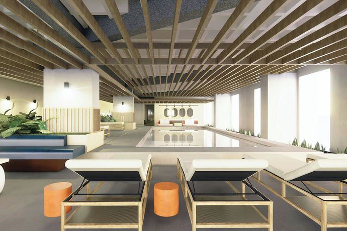 Imagen de la piscina del Hotel Residence Inn by Marriott Guadalajara Country Club. Foto 15