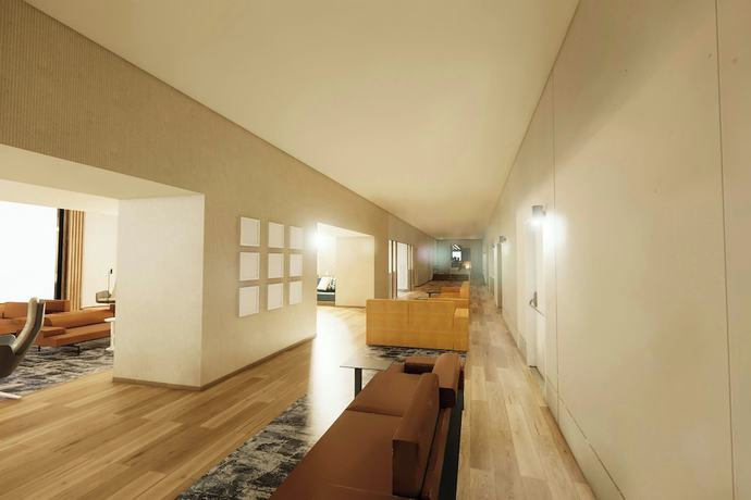 Imagen de los interiores del Hotel Residence Inn by Marriott Guadalajara Country Club. Foto 11