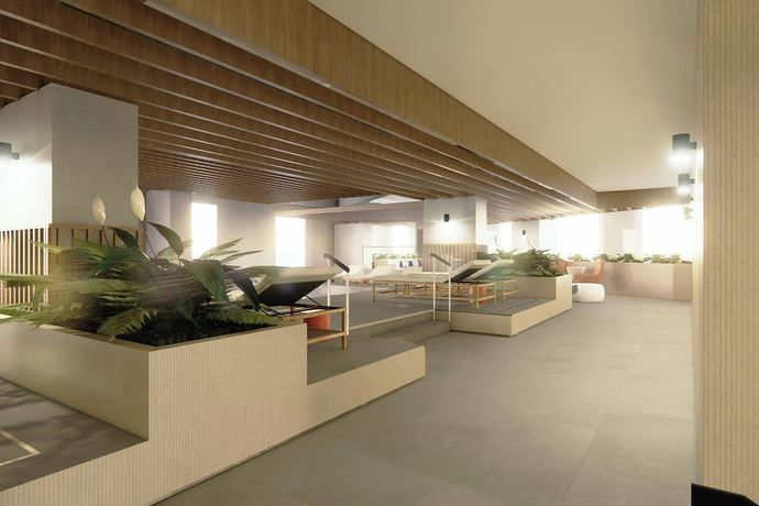 Imagen de la piscina del Hotel Residence Inn by Marriott Guadalajara Country Club. Foto 16