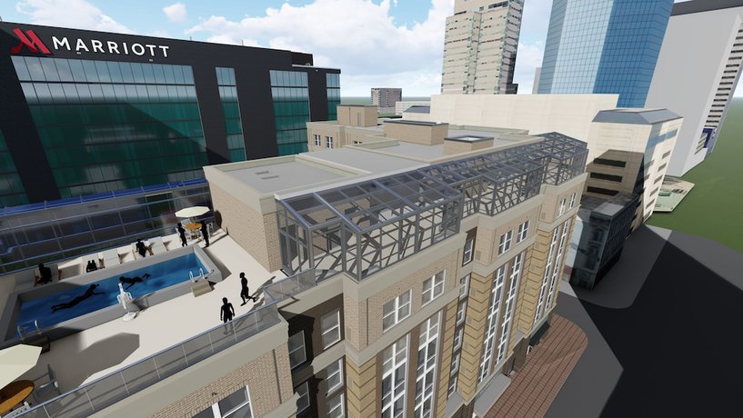 Imagen de la piscina del Hotel Residence Inn by Marriott Lexington City Center. Foto 20