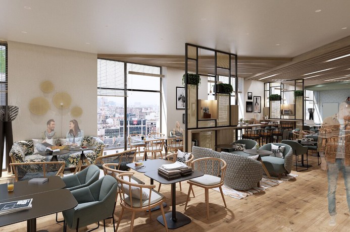 Imagen del bar/restaurante del Hotel Residence Inn by Marriott Strasbourg. Foto 4