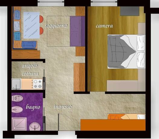 Imagen general del Hotel Residence Kristall. Foto 9