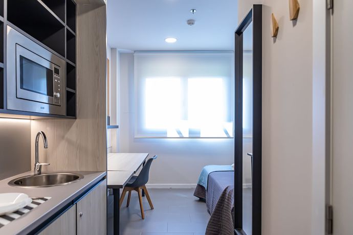 Imagen de la habitación del Hotel Residencia Universitaria Campus Málaga. Foto 7