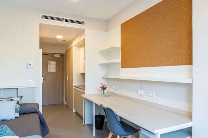 Imagen de la habitación del Hotel Residencia Universitaria Campus Málaga. Foto 9