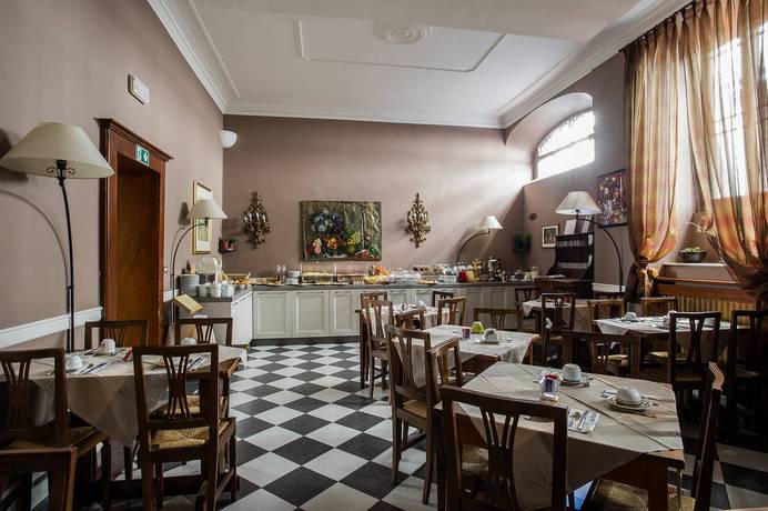 Imagen del bar/restaurante del Hotel Residenza In Farnese, Fiano Romano. Foto 4