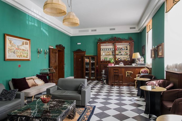Imagen del bar/restaurante del Hotel Residenza In Farnese, Regola. Foto 3