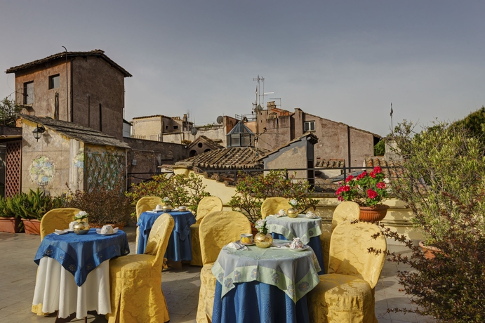 Imagen del bar/restaurante del Hotel Residenza In Farnese, Roma. Foto 6