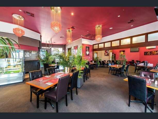 Imagen del bar/restaurante del Hotel Resort Serviced Apartments - Mandurah. Foto 21