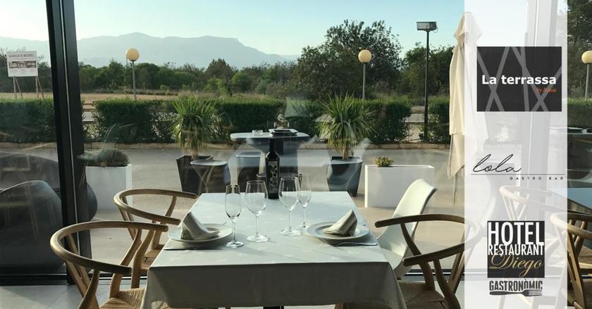Imagen del bar/restaurante del Hotel Restaurant Diego. Foto 2