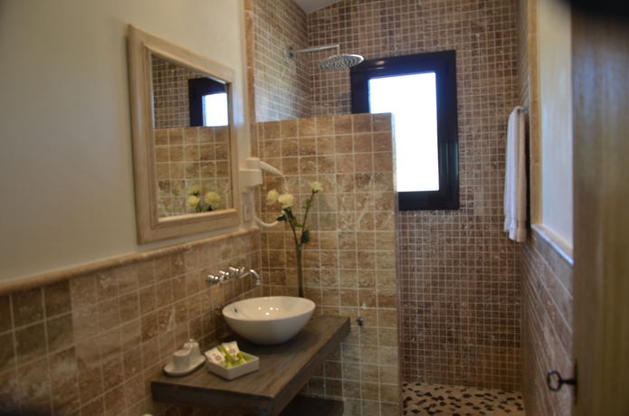 Imagen de la habitación del Hotel Restaurant Galena Mas Comangau. Foto 13