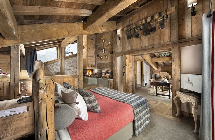 Imagen de la habitación del Hotel Restaurant La Bouitte - Relais and Ch&acirc;teaux - 2 &eacute;toiles Michelin. Foto 15