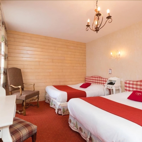 Imagen de la habitación del Hotel Restaurant L'aubergade. Foto 7