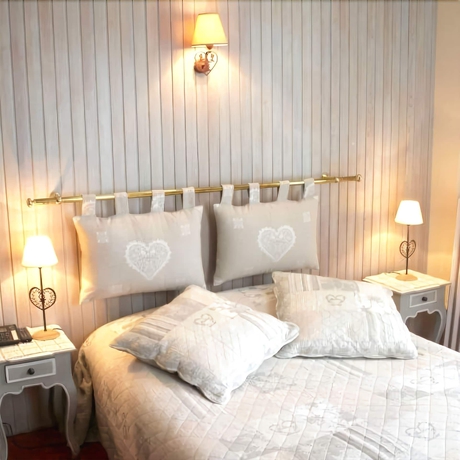 Imagen de la habitación del Hotel Restaurant L'aubergade. Foto 9