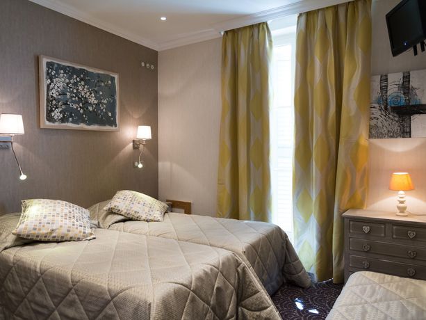 Imagen de la habitación del Hotel Restaurant Le Bellevue, Bormes-les-Mimosas. Foto 3