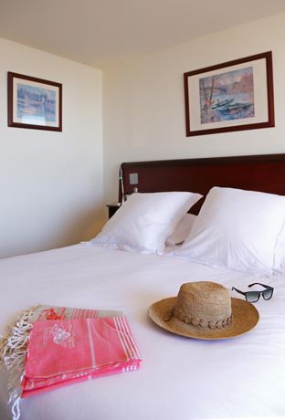 Imagen de la habitación del Hotel Restaurant Le Bellevue, Villerville. Foto 9