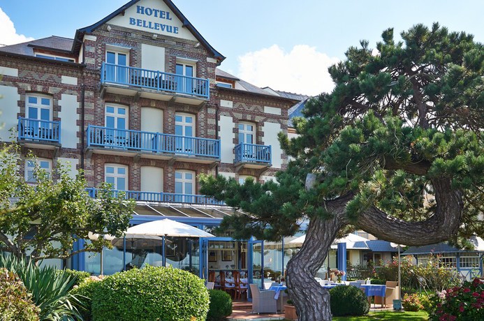 Imagen general del Hotel Restaurant Le Bellevue, Villerville. Foto 1