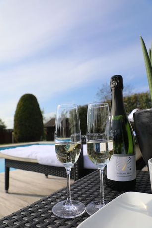 Imagen de la piscina del Hotel Restaurant Weinlaube. Foto 19