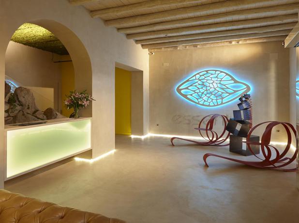 Imagen de los interiores del Hotel Restaurante Galeria Essentia. Foto 8