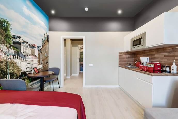 Imagen de la habitación del Hotel Revelton Studios Prague. Foto 16
