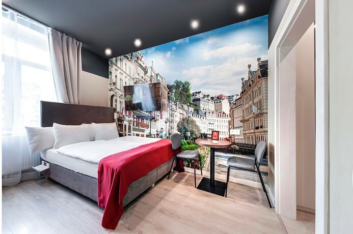 Imagen de la habitación del Hotel Revelton Studios Prague. Foto 17