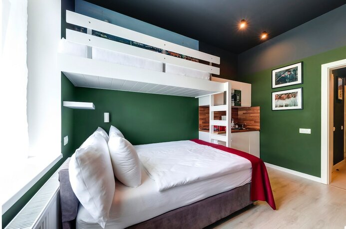 Imagen de la habitación del Hotel Revelton Studios Prague. Foto 18
