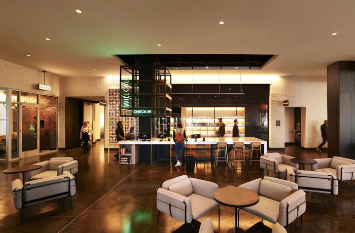 Imagen de los interiores del Hotel Reverb by Hard Rock Downtown Atlanta. Foto 15
