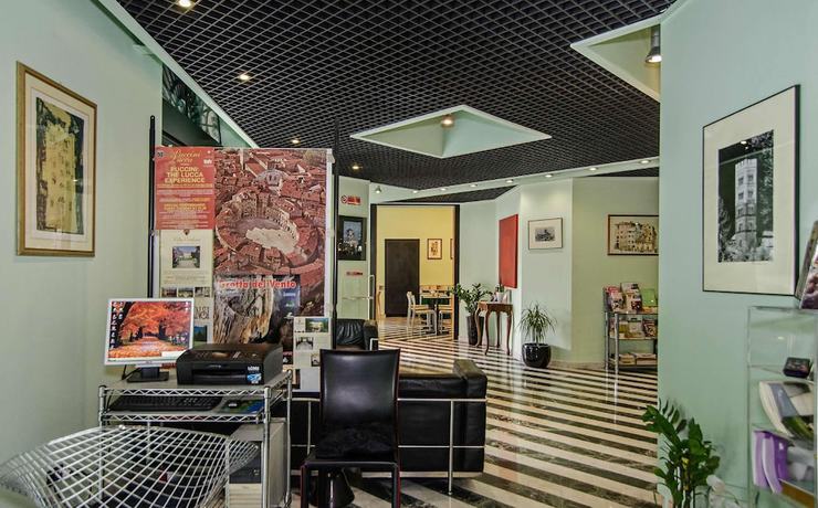 Imagen de los interiores del Hotel Rex, Lucca. Foto 18