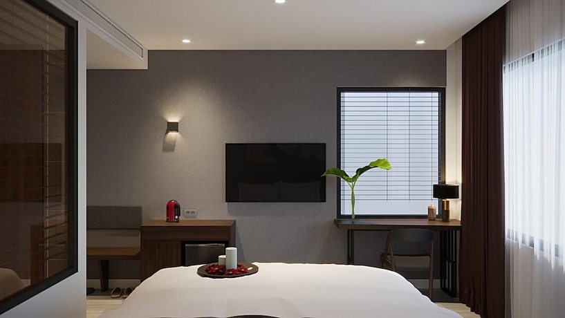 Imagen de la habitación del Hotel Reyna Hanoi. Foto 3