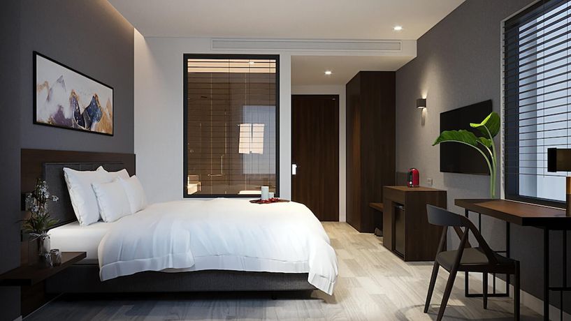 Imagen de la habitación del Hotel Reyna Hanoi. Foto 17